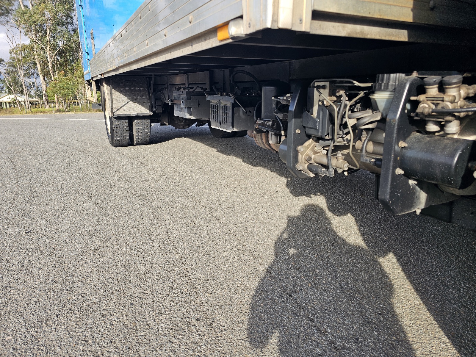 2014 Hino FE turbo diesel tailgate loader pantech truck image 6