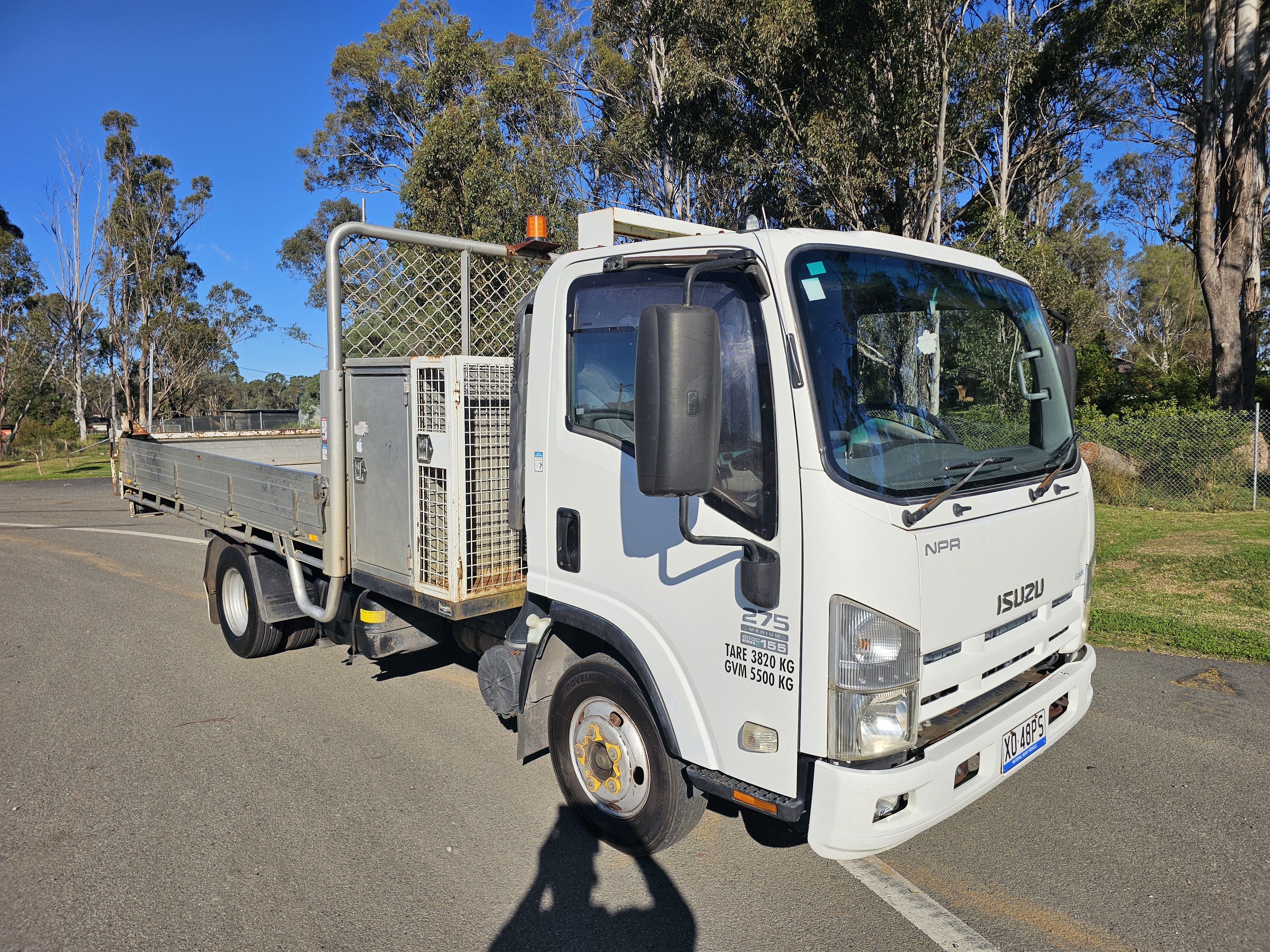2012 NPR 75 turbo diesel tipper truck image 2